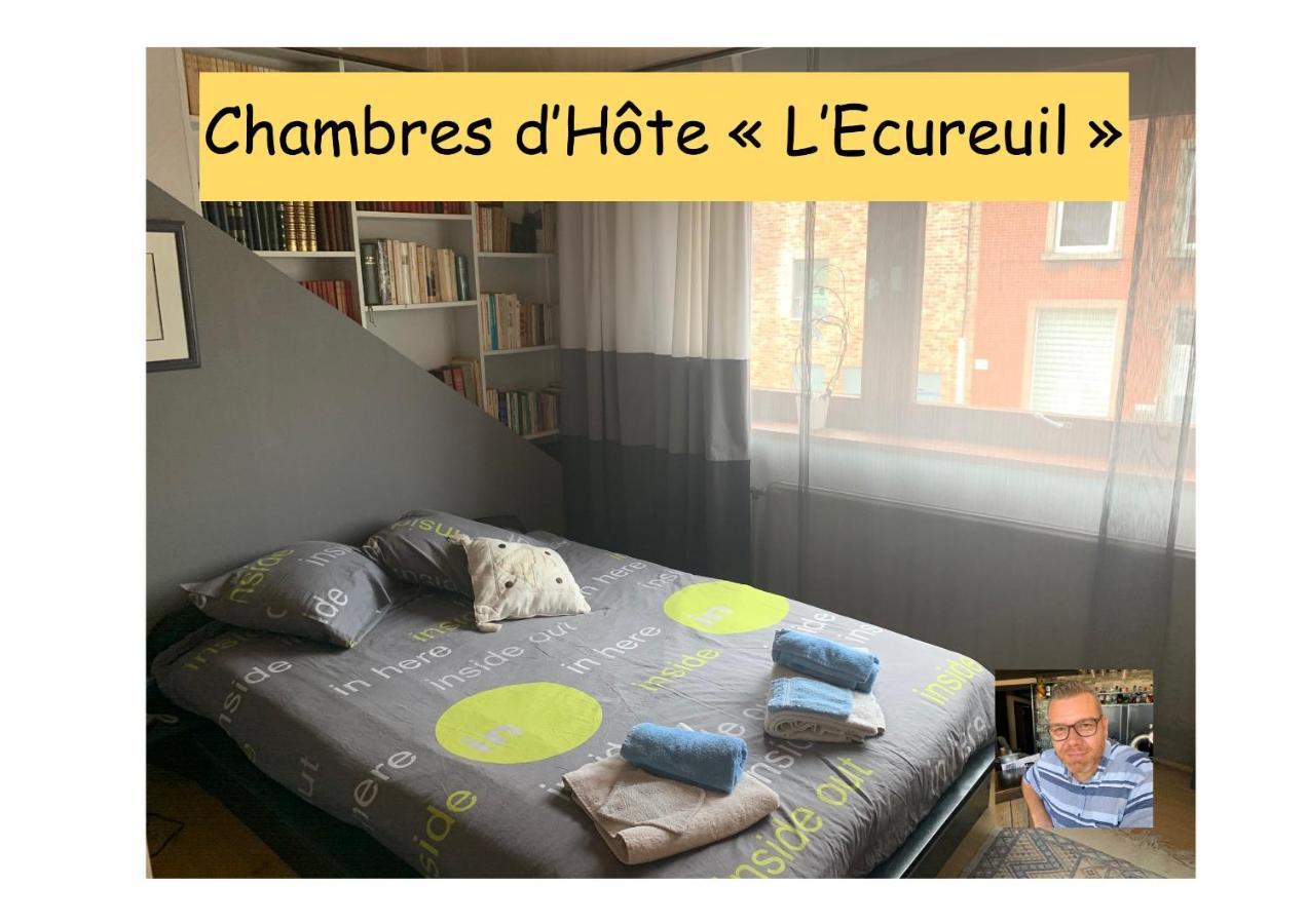 Chambres D'Hote "L Ecureuil" Proche De Mons, Pairi Daiza, A Cote De Spark'Oh Frameries Luaran gambar