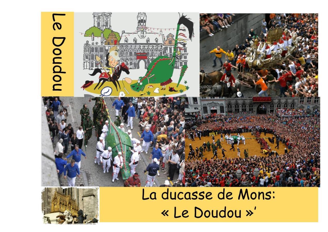 Chambres D'Hote "L Ecureuil" Proche De Mons, Pairi Daiza, A Cote De Spark'Oh Frameries Luaran gambar